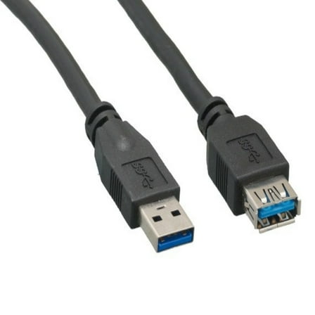 SANOXY Cables and Adapters; 3ft USB 3.0 SuperSpeed A Male to A Female Extension Cable, Black