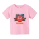 thumbnail image 4 of Ropa bonita de bola roja 2.ª para niños, camiseta de algodón de moda de verano para niños, camisetas de dibujos animados para bebés, camisetas casuales de manga corta para niñas, 4 of 5