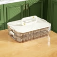thumbnail image 2 of Great promotion! Meat Container For Fridge, 2 Layer Lunch Meat Container, Storage Container ,Removable Fridge, Meat Container, 2 of 3