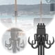 thumbnail image 3 of Gancho Paraguas con 6 Ganchos Desmontables, Plástico Resistente, Fácil Instalación, para Toallas Cámaras, Playa Camping, 3 of 7