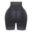 thumbnail image 4 of Pantalones ajustados de encaje para la cadera, ropa interior moldeadora posparto, levantador de glúteos, pantalones abdominales de cintura alta y fuerte para mujer, talla grande, 4 of 6