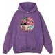 thumbnail image 4 of Sudadera con capucha para hombre, estilo retro desgastado, con estampado de Aloha, playa, puesta de sol, paisaje hawaiano, ropa informal holgada, moda, 100 % algodón, sudaderas de otoño, 4 of 5