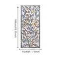 thumbnail image 2 of Window Privacy Film, Stained Glass Decorative Static Cling, Removable Laser Sun Blocking Vinyl Covering,Frosting Window Film for Home Kitchen Living Room,17.7"x39.4", 2 of 5