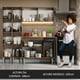 thumbnail image 5 of Madesa Gabinete de Cocina Integral Compacta 169 cm Emilly Rústico/Negro 09, 5 of 9