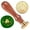 Shape 02, variant on Christmas Elf Dwarf Wax Seal Stamp X'Mas EVE Gift Sealing Wax Stamp Brass Head Wooden Handle Removable 25mm for Envelopes Wedding Invitations Wine Packages Christmas Halloween