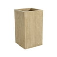 thumbnail image 3 of Christopher Knight Home Minimalist 27" H MGO Plant Box, Square Design, Indoor/Outdoor, Travertine Beige, 3 of 8