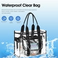 thumbnail image 5 of Bolsa de mano transparente para mujer aprobada por el estadio, 5 of 5