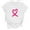 Breast cancer awareness shirts-White, variant on Homenesgenics Breast Cancer Awareness Shirts Plus Size for Women and Men Women's Lover Printed T-Shirt Round Neck Short Sleeved Tops Red XL