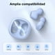thumbnail image 3 of Audífonos In-Ear Inalámbricos Bluetooth 5.3 Azul Pastel para Escuchar Música y Responder Llamadas, 3 of 8