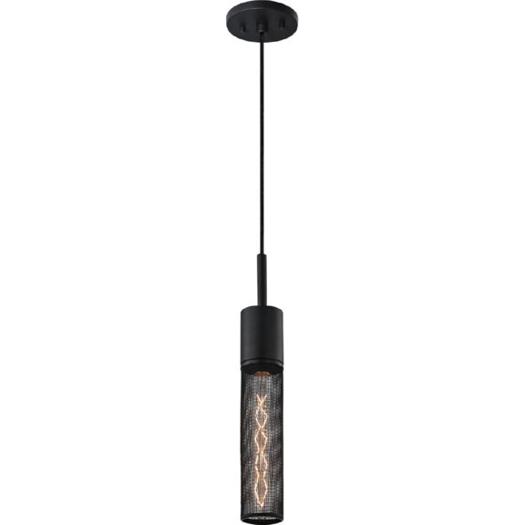 Sonneman 4941 Urban Edge 1 Light Pendant - Black