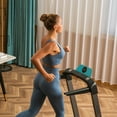 thumbnail image 6 of Open Box OVICX Quiet Folding Flex Treadmill w/ Bluetooth & Fitness Tracking App, 6 of 11