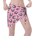 thumbnail image 3 of KLL Cute Panda Print Women's Sarong Coverups Short Bathing Suit Wrap Skirt Beach Wrap Swimsuit Cover Ups, 3 of 6