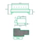 thumbnail image 5 of Sofá Cama Makora con Portavasos y Tecnología Beehive Airflex Foam de Lino Gris Claro Modelo Rivoli, 5 of 9