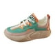 thumbnail image 2 of Zapatos casuales para mujer, zapatos para caminar al aire libre, zapatillas de deporte de moda con suela gruesa antideslizante, zapatillas de tenis Verde Salvador Dali Zapatillas de mujer con plataforma, 2 of 10