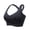 Black-bras, variant on Womens Plus Size Lightweight Bras Wireless Criss Cross Back Thick Straps Bralette Fashion No Underwire Full-Coverage Pullover T-Shirt Bra XXL