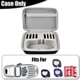 thumbnail image 5 of Case Compatible with DYMO LetraTag LT-100H Handheld Label Maker Machine, Holder for Labeler Makers Printer Machine & Labeling Tapes Refills, with Mesh Pocket for Accessories- (Grey Sponge), 5 of 8