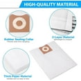 thumbnail image 7 of 6PK  VF3502 Vacuum Bags, Replacement Filter Bags for Ridgid RT1200, 1610RV 12-16 Gallon Wet/Dry Vac Dust Collection Bags (75002P3), 7 of 7