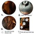 thumbnail image 3 of Designart "Impressionist Jungle Apes" Orangutan Floater Framed Wall Decor, 3 of 5