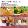 thumbnail image 4 of PMCAF  Mason Jar Opener Tool with No Lid Dents or Damage, Easy Twist Manual Can & Bottle Lid Remover, Durable for Lifetime Silver, 4 of 7