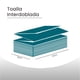 thumbnail image 2 of Toalla Interdoblada para manos GREYMOON - Toalla para manos de papel - Caja con 20 Fajillas de 100 Piezas c/u - Hoja sencilla - Super Absorbente - Alta Resistencia - Ecol&oacute;gico (Toalla Inter, 2 of 6