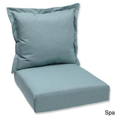 Pillow Perfect Deep Seating Cushion And Back Pillow With Sunbrella