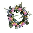 thumbnail image 4 of Kuntesetty Easter Egg Flower Wreath Artificial Flower Garland Artificial Easter Wreaths for B, 4 of 9