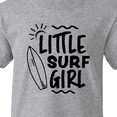thumbnail image 4 of Inktastic Little Surf Girl with Surfboard Youth T-Shirt, 4 of 5
