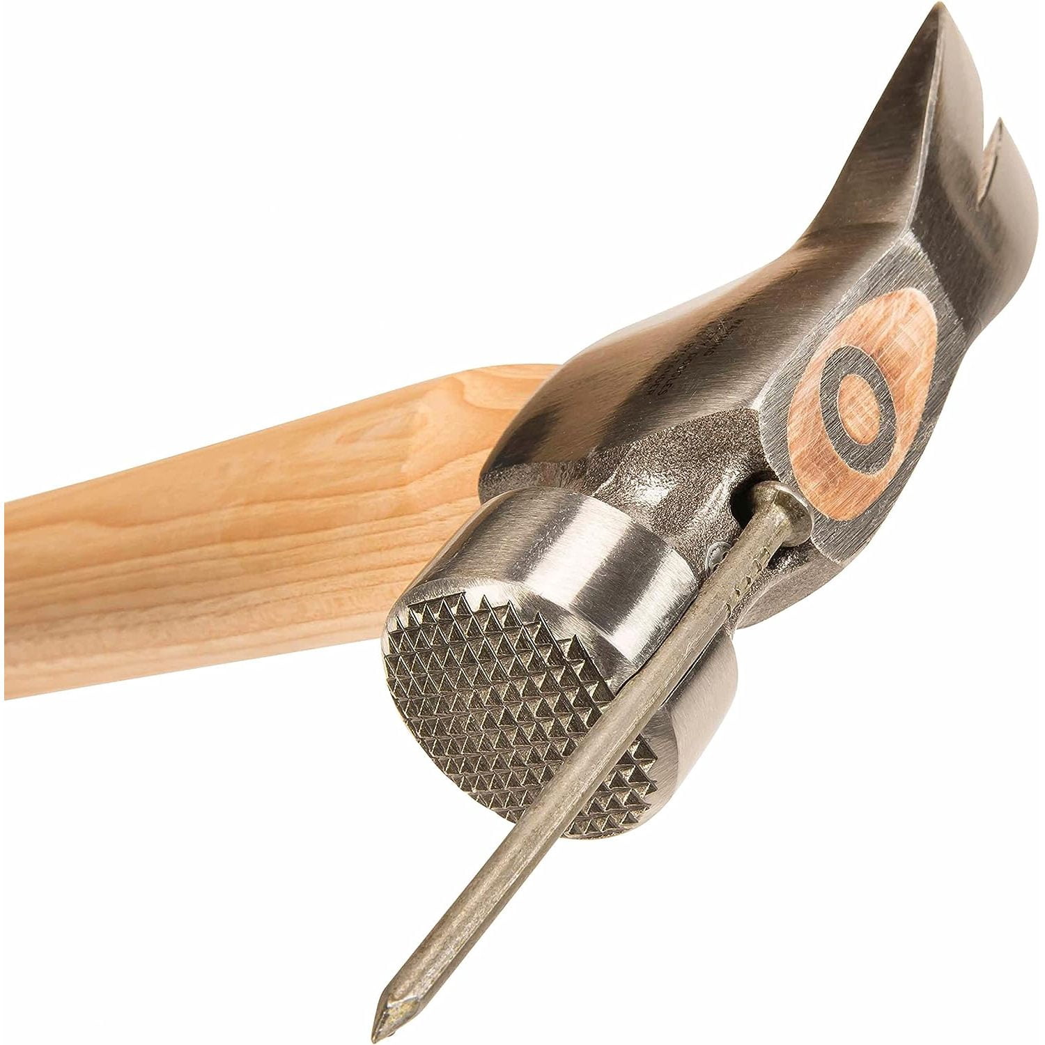 HTYSUPPLY MRW25LM Sure Strike Wood Handle Framing Hammer - Triple Wedge, 25 oz