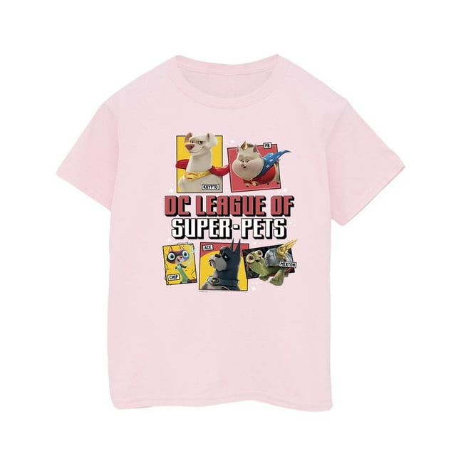 DC Comics T-Shirt Profil pour Garçons DC League Of Super-Pets