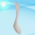 thumbnail image 6 of MERRYHAPY 1Pc Titanium Spork for Hiking Portable Reusable Cutlery Silver Tone, 6 of 8