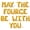 Gold, variant on Letter Balloons - MAY THE FOURCE BE WITH YOU 16" Inch Alphabet Letters Foil Mylar Balloon 4th Birthday Party Banner (Gold)