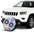 thumbnail image 2 of Kll Donuts Tire Cover,Universal Wheel Tire Cover For Trailer, Rv, Suv, Truck,Camper And Many Vehicle,(14 Inch), 2 of 7