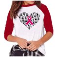 thumbnail image 1 of Camisas de manga larga ligeras con cuello redondo a la moda para mujer Pompotops  FGAJ8841, 1 of 7