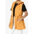 thumbnail image 3 of TheMogan Women's PLUS Drawstring Loose Fit Utility Vest Sleeveless Military Jacket, 3 of 7