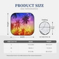 thumbnail image 6 of Goofa Palm Trees at Sunset Pattern 2 Piece Car Windshield Sun Shade Foldable | Front Windshield Shade for Sun, Heat and UV Rays | Sunshade for Car Front Window-Large, 6 of 7