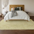 thumbnail image 5 of HomeRoots 644013 5 x 8 ft. Gold & Ivory Geometric Transitional Washable Machine Made Rectangle Area Rug with UV Protection, 5 of 9