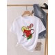 thumbnail image 1 of Camiseta de manga corta con estampado de árbol para mujer, blusa bonita de los años 90, ropa de Navidad, camiseta estampada, 1 of 5