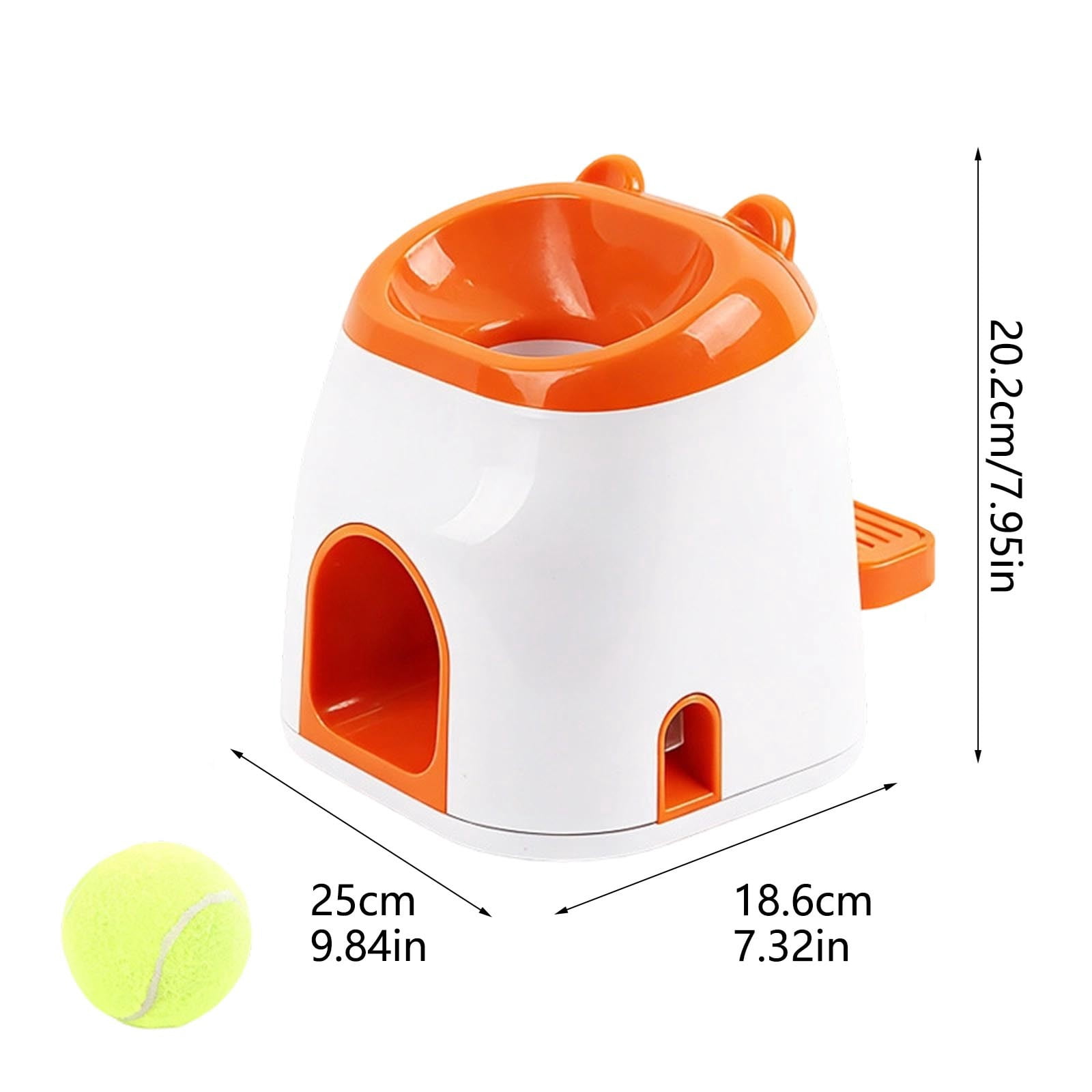 Automatic Interactive Tennis Machine for Dogs Intelligent Training and Dispensing Toy