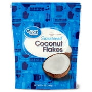 Great Value Sweetened Coconut Flakes, 14 oz (396g)