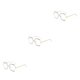 thumbnail image 4 of Gafas de lectura Qarigey Lentes anti-azules polígono cuadrado antirreflectante, 4 of 6