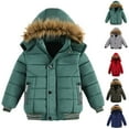 thumbnail image 4 of Mercatoo Boys Long Puffer Warm Coat Hooded Waterproo1 Insulated Winter Down Jacket Kids Outdoor Windproof Outerwear with Pocket, 4 of 4
