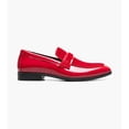 thumbnail image 6 of Stacy Adams Spratley Moc Toe Saddle Slip On Dress Shoes Red 25686-600, 6 of 6