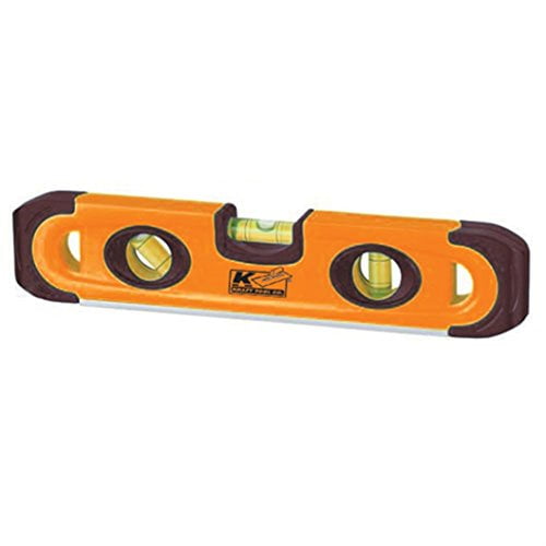 Sands Level & Tool Co. SLPT12M 9 Contractor Magnetic Plastic Torpedo Level (3 Vials)