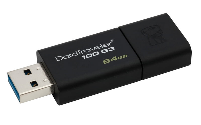 Kingston 16GB 32GB 64GB Data Traveler 100G3 USB 3.0 DT100G3 Flash Thumb Drive 