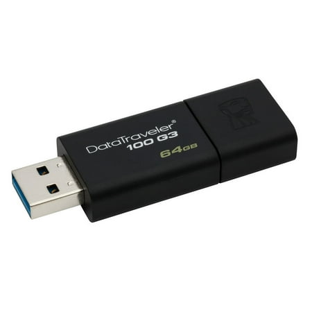 Kingston DataTraveler 100 G3 64GB USB Flash Drive (Usb Memory Stick 64gb The Best Price)