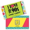 Big Dot of Happiness 90's Throwback - 1990s Party Game Scratch Off Dare Cards - 22 Count