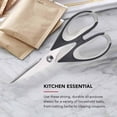 thumbnail image 4 of Under 10 Cutter Kitchen Scissors with Protective Cover Suitable for Daily Use Dishwasher Washable Stainless Scissors with Comfortable Grip 润色译文 笔记, 4 of 6