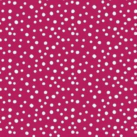 The Pioneer Woman 44" 100% Cotton Flea Market Dot Sewing & Craft Fabric 8 yd By the Bolt, Pink