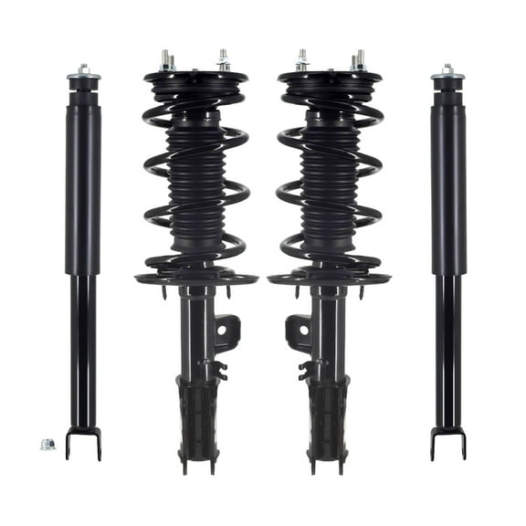 Set Front Quick Complete Strut-Coil Spring-Rear Shock Absorber For 2013-2019 Ford Taurus V6