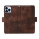 thumbnail image 5 of Funda GANGXUN para iPhone 12 Pro con diseño acolchado elegante, cuero PU, protección total y ajuste preciso, 5 of 5